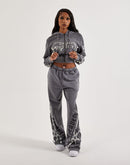 Smoke Rise Wide-Leg Fleece Sweatpants