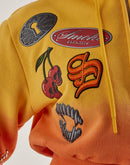Smoke Rise Full-Zip Dip-Dye Fleece Hoodie
