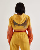 Smoke Rise Full-Zip Dip-Dye Fleece Hoodie