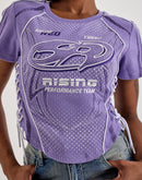 Smoke Rise Fitted Ribbed Tee