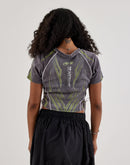 Smoke Rise Fitted Ribbed Tee