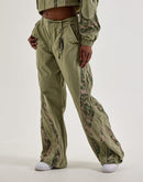 Smoke Rise Wide-Leg Nylon Pants