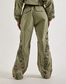 Smoke Rise Wide-Leg Nylon Pants