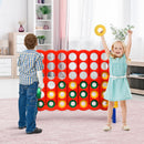 Jumbo 4-to-Score Giant Game Set With 42 Jumbo Rings and Quick-Release Slider-Blue