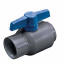 Spears 1" Slip White PVC 150 psi Utility Ball Valve | SPRBV2622010