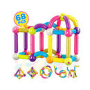 Contixo ST2 Magnetic Building Set 68-Piece STEM Toy for Creative Kids