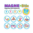 Contixo ST2 Magnetic Building Set 68-Piece STEM Toy for Creative Kids