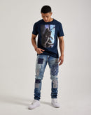 Embellish Nyc Patchwork Denim Jeans
