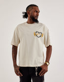 GFTD LA Barbed Heart Flames Tee