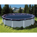 Swimline Deluxe 12' x 24' Oval Above Ground Winter Pool Cover, 4' Overlap | PCO81628