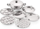 Tabakh Stainless Steel Multi Kadai Induction Friendly- Open Box Store Pickup Only