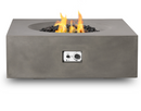 PyroMania Fire - Tao Square Concrete Fire Pit Table