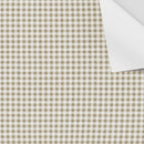 Gingham Wallpaper - Taupe