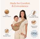 Upsie Sling Baby Carrier - Camel