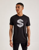 LA Pop Art Word Art Dollar Sign Tee