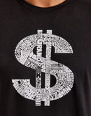 LA Pop Art Word Art Dollar Sign Tee