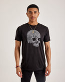 LA Pop Art Word Art Dead Inside Skull Tee