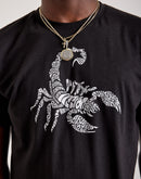 LA Pop Art Word Art Scorpion Tee