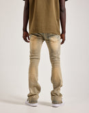 THRT Victor Stacked Flared Denim Jeans