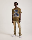 THRT Victor Stacked Flared Denim Jeans