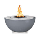 The Outdoor Plus - 38” Sedona Round Concrete Fire & Water Bowl w/ 360 Spill OPT-38FW360