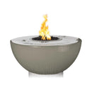 The Outdoor Plus - 38” Sedona Round Concrete Fire & Water Bowl w/ 360 Spill OPT-38FW360