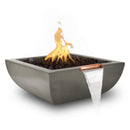 The Outdoor Plus - Avalon Square Concrete Fire & Water Bowl OPT-AVLFW