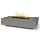 The Outdoor Plus - Cabo Linear Rectangle Concrete Fire Pit Table OPT-CBLN