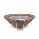 The Outdoor Plus - Cazo Wood Grain Concrete Water Bowl OPT-RWGWO