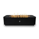 The Outdoor Plus - Cove Rectangle Powder Coat Metal Fire Pit Table OPT-COVEPC