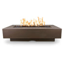 The Outdoor Plus - Del Mar Collection Rectangular Concrete Fire Pit Table OPT-DEL