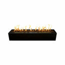 The Outdoor Plus - Eaves Collection Rectangular Powder Coat Fire Pit 10" Height OPT-LBTPC