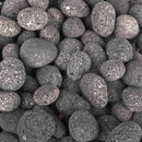 The Outdoor Plus - Fire Media Glass, Pebbles, Polished Lava, Reflective, and Lava Chunks