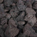 The Outdoor Plus - Fire Media Glass, Pebbles, Polished Lava, Reflective, and Lava Chunks