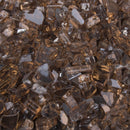 The Outdoor Plus - Fire Media Glass, Pebbles, Polished Lava, Reflective, and Lava Chunks