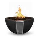 The Outdoor Plus - Luna Round Concrete Fire & Water Bowl OPT-LUNFW