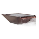 The Outdoor Plus - Maya Hammered Copper Water Bowl with Wide Spill OPT-SCXW