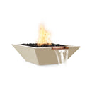 The Outdoor Plus - Maya Square Concrete Fire & Water Bowl OPT-SFW