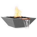 The Outdoor Plus - Maya Square Concrete Fire & Water Bowl OPT-SFW