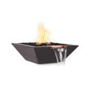 The Outdoor Plus - Maya Square Concrete Fire & Water Bowl OPT-SFW