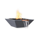 The Outdoor Plus - Maya Square Concrete Fire & Water Bowl OPT-SFW