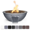The Outdoor Plus - Sedona 27" GRFC Powder Coat Finish Round Fire & Water Bowl