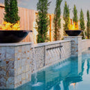 The Outdoor Plus - Sedona Round Concrete Fire & Water Bowl OPT-RFW