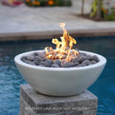 The Outdoor Plus - Sedona Round Concrete Fire Pit Bowl OPT-RFO