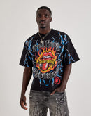 Central Mills Rolling Stones Tattoo You Cropped Tee