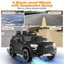 12V Kids Ride on Car With 2.4G Remote Control-Black