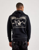 True Religion Big T Full-Zip Fleece Hoodie