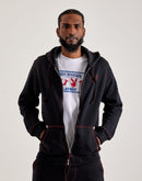 True Religion Big T Zip-Up Hoodie