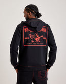 True Religion Big T Zip-Up Hoodie