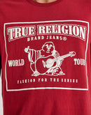 True Religion Puff Print Logo Tee
